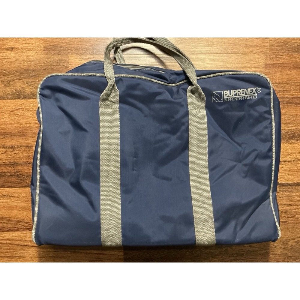 Buprenex Pharmaceutical Tote Bag + Travel Bag Drug Rep Swag Promo